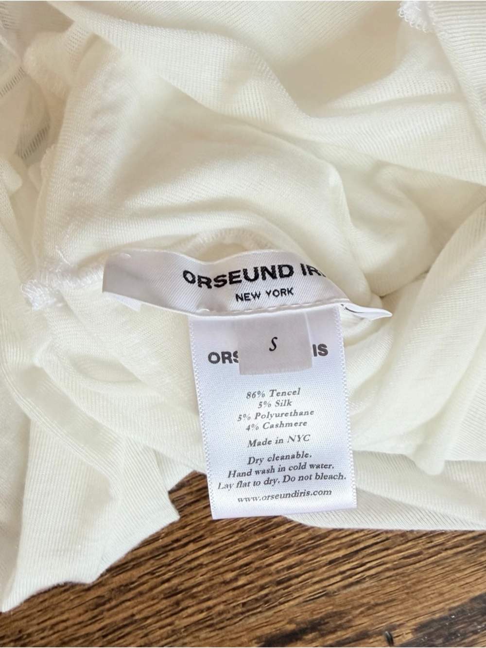 Orseund Iris White La Sirena Top - Picture 3 of 4